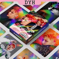 124pcs/box BIGBANG G-Dragon Photocard Holographic card Laser Photocard Sticker LOMO Card