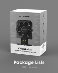 Nitecore CineWind CW30 Portable Cord Free Photography Fan 攝影專用風扇 全新沒開 順豐包郵 不議價