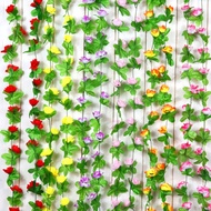 Ornamental Plants Climbing Flowers Size ± 2.2-2.3 meters Fake Flowers Home Wall Decoration Decorativ