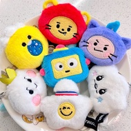 KPOP TREASURE Plush Keychain Cute Cartoon Characters TRUZ Plush Toy Kawaii Animal Stuffed Doll Pendant