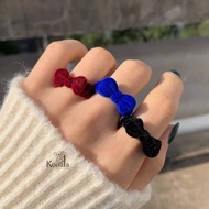 Cute Ribbon Ring Korean Hip Hop Open Ring
