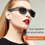【Prime deal】 2in1 Sunglasses Bluetooth Headset Wireless Bluetooth Headphones Outdoor Glasses Sports Earphones Call Touch Tws Smart Sunglasses