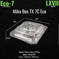 7C VIP Mica Box (100 pcs) - Snack Mica Box, Cake Mica Box (5000 pcs)