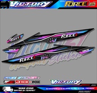 STRIPING VARIASI FORCE ONE 110 / STICKER LIST VARIASI MOTOR YAMAHA FORCE ONE