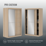 Pro Design Vegas VGSWDSL 120FN Lemari Pakaian Pintu Sliding