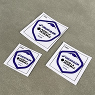 [Taiwan Shipment] Tour De France AG2R LA MONDIALE Fleet Sticker Road Bike Bicycle Frame Helmet Custo