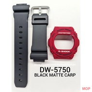 watch band Aksesori ♙♤CASIO G-SHOCK BAND AND BEZEL DW5700 DW5750 100% ORIGINAL