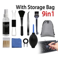 9Pcs Mechanical Keyboard Cleaning Kit Notebook Screen Cleaner Computer Keyboard Clean Tool