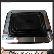 【sunnyshop2】For  Rubber Shifter Boot With Chrome Plate 5 5/8 Inch X 6 3/4 Inch Manual Automatic 350