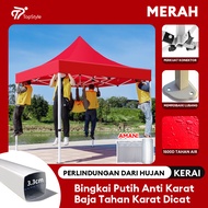 Tenda Lipat 3x3 Tenda Bazar 1300D Outdoor Tenda Gazebo Tenda Jualan