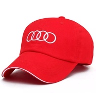 Terlaris!!Topi import baseball topi logo Audi topi distro pria/wanita bordir topi gaul kekinian topi