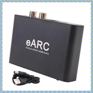 (WPSJ) EARC Audio Converter EARC ARC Audio Converter Sound Extractor EARC Sound Extractor Aux Sound 