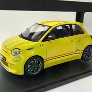 IXO 1/18 FIAT ABARTH 500E 2024 FIAT ABARTH Car Model Alloy
