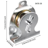 Outdoor Sports Lifting Pulley Wire Rope Pulley Directional Pulley Fixed Single Pulley S TQAD