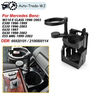 For Mercedes Benz E300 E320 W210 E420 E430 Front Center Console Drink Cup Holder