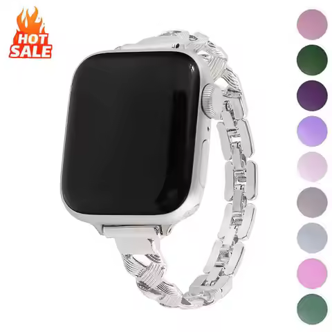 Stainless Steel Metal Band Bracelet Strap for Apple Watch 41mm 42mm 44mm 45mm 46mm 49mm iWatch Serie