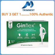【TrimNest Store】Ginflex Vegetable Capsules Relieve joint and muscle pain 30s EXP 06 2027