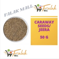 CARAWAY SEEDS / SHAHI JEERA / JEMUJU / SAJEERA / PERSIAN CUMIN / MERIDIAN FENNEL 50 GM