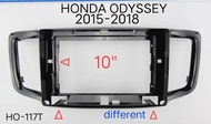 กรอบจอแอนดรอยด์ หน้ากากวิทยุ หน้ากากวิทยุรถยนต์ HONDA ODYSSEY ปี2019-2022สำหรับเปลี่ยนจอ android10"บางรุ่นต้องมี CanBus control AC/temperature