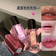 lipstick lip gloss HERORANGE~HERORANGE Shining Lip Gloss Pearly Fine Flashing Water Gloss Mirror Too