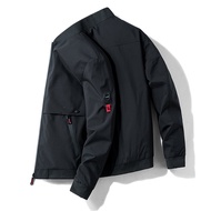 【Ready Stock jaket Lelaki slim fit Men's outdoor coat windproof and waterproof men's bomber jacket Good Quality kot men
