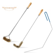 3 Pcs Fryer Cleaning Tools,Stainless Steel Deep Fryer Cleaning Tools,Basket Fryer Brush,Air Fryer Cl