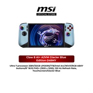 MSI Claw 8 AI+ A2VM Glacier Blue Edition-248MY (U7-258V/32GB LPDDR5x/1TB SSD/Intel®  Arc™/8" FHD/W11