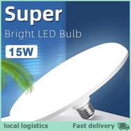 H&Z 220V LED Bulb E27 Led Lamp Super Bright 15W UFO Leds Lights Indoor Cold White Lighting Table Lam