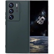 Silicone Case for ZTE Axon 40 Ultra, Silky-Soft Touch Full-Body Protective Case, Shockproof Bumper P