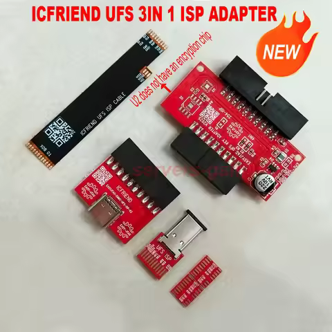 Latest MIPITESTER MIPI ISP ,UFS 3IN 1 ISP ADAPTER KIT without encryption chip