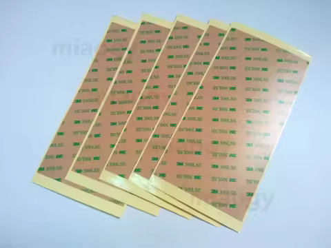 3M 300LSE 9495LE Transparent Double Sided Adhesive Tape For Phone LCD Repair 10cmx20cm (12 Sheets/Lo