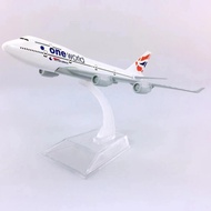 B747 Plane Model Diecast Airplane Model 1:400 Scale 16cm Model British Airways Airplanes for Gift an