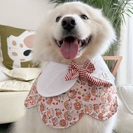 【Ready Stock】 Dog Saliva 2025 New Pet Small, Medium and Large Dogs Samo Golden Retriever Fruit Puppy