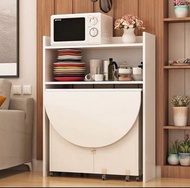 (訂貨價：$420up)邊櫃+摺疊餐桌 120cm 飯枱 餐枱 Dining Table + Side Cabinet