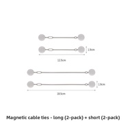 FaSoLa | Magnetic Cable Organizer Charging Cable Wrap Multifunctional Tether