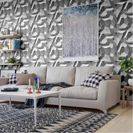 3d Geometric Modern Panel Wall Sticker Wallpaper