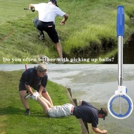 1pc This Golf Ball Picker - Upper Features An Adjustable Length, Retracting To 15.6 Inches (39.5 Cm)