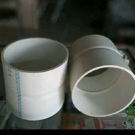 5 inch white socket pipe connector pipe connector.