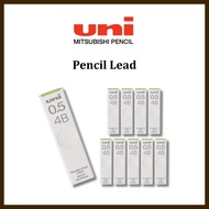 Mitsubishi Pencil 0.5mm Uni Mechanical Pencil Leads, 4B, 10 pieces, Box ULS05404B