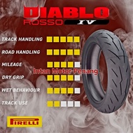 Pirelli Diablo Rosso 4 IV Install On Shop Free Of Charge 110/70R17 140/70R17 150/60R17