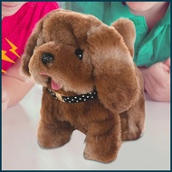 Walking Talking Dog Stuffed Robot Toy Interactive Walking Electronic Dog Adorable Electronic Robot D