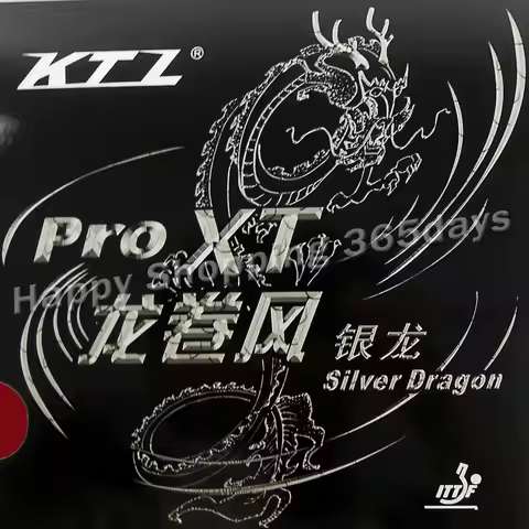 KTL Pro-XT Silver Dragon pips-in table tennis / pingpong rubber with sponge