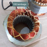 Gulungan dinamo pompa air panasonic gp 129 kondisi bekas