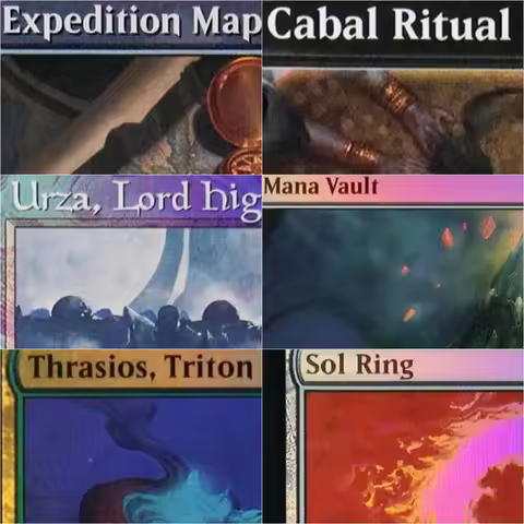 Foil "Force of Will/Academy Ruins/Cabal Ritual" Magical Proxy cards High Quality Cards Gathering Boa