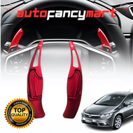 HONDA CIVIC FB / C 2012-2015 CAR RED STEERING PADDLE SHIFT 2PCS