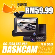 Golive Dashcam DC-100A/ DC-100B / DC-100B Pro Car Dashboard Camera camcorder Front & Rear Camera Ful