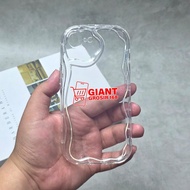 Clear Melting Wavy Case iphone 16E