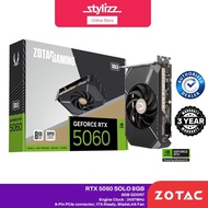ZOTAC GAMING GEFORCE NVIDIA RTX5060 SOLO 8GB GDDR7 GRAPHIC CARD
