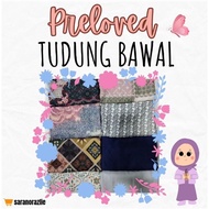 Preloved Tudung Bawal LeeyanaRahman Adeline Fareha Cotton Chiffon Random Murah
