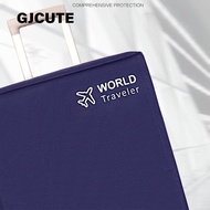 GJCUTE Waterproof Suitcase Protector Luggage Cover Baggage Dust Case Cover Suitcase Case Travel Orga